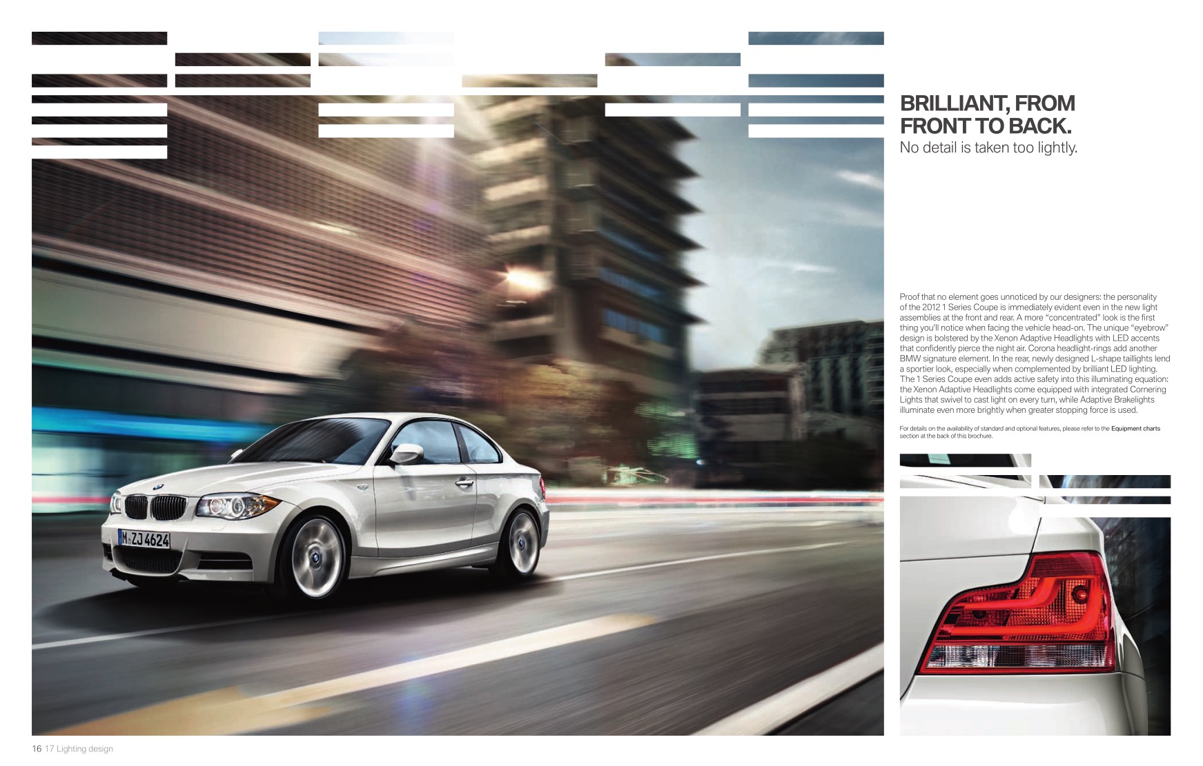2012 BMW 1-Series Coupe Brochure Page 15